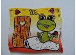 003-Cedulka na dveře-žabka